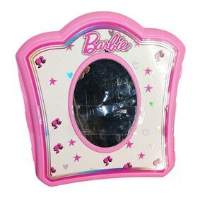 Vintage Barbie Pink Magnetic Fashion Playset With Mirror & Accessories‎